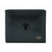 Men's Fossil Black Howard Bison Leather Ryan RFID Passcase Wallet