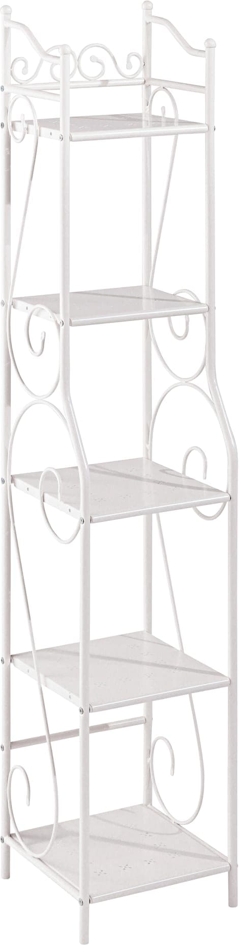 Ablageregal HEINE HOME, weiß, B:30cm H:150cm T:30cm, Metall, Regale