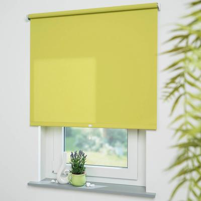 Springrollo LIEDECO "Uni" Gr. 4, grün, B:62cm H:180cm, Polyester, Metall, Rollos, lichtdurchlässig Image