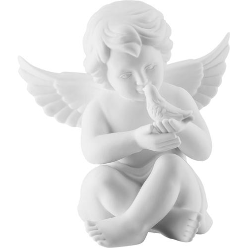 "Engelfigur ROSENTHAL ""Engel mit Taube"" Dekofiguren Gr. B/H/T: 13,2 cm x 14,4 cm x 9,2 cm, weiß Engelfigur Figuren Skulpturen"