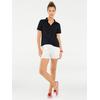 Poloshirt "Poloshirt", Damen, Gr. 36, schwarz, 95% Baumwolle, 5% Elasthan, B.C. BEST CONNECTIONS BY HEINE, unifarben, Kurzarm, Shirts