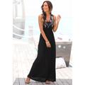 Maxikleid BUFFALO Gr. 44, N-Gr, schwarz Damen Kleider Strandkleider Bestseller