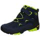 Outdoorschuh BRÜTTING "Outdoorstiefel Mount Mera Kids High" Gr. 33, blau Schuhe Kinder