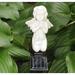 Amples Solar Powered Pray Cherub Angel Statue Figurine Garden Decoration Sculpture Outdoor Landscape Yard Pathway Lawn Patio LED Light | Wayfair