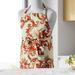 Canora Grey Printed Cotton Kitchen Apron w/ Pockets Adjustable in Red/Brown | 34 H x 27 W in | Wayfair 7E405B3EBBCF431AA5FC78F4B8C35ED1