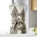 Bungalow Rose Printed Cotton Kitchen Apron w/ Pockets Adjustable Cotton in Gray | 34 H x 27 W in | Wayfair B5DCA7B77ECB4E50822760804CFC16CB