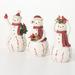 The Holiday Aisle® Snowmen w/ Cardinals - Set Of 3 Resin | 10.5 H x 6 W x 5 D in | Wayfair 89F1FAA9942C407594CF3765643D26F5