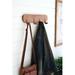 Millwood Pines RECLAIMED WOODEN 4 HOOK COAT RACK Wood in Brown | 5 H x 20 W x 2.5 D in | Wayfair FA973DE7E5974E76BE3770644B63CDE2