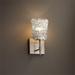 Willa Arlo™ Interiors Leroux 1-Light LED Dimmable Armed Sconce Metal in Gray/White | 10.25 H x 4.5 W x 5.5 D in | Wayfair