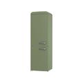 Gorenje Retro Collection ONRK 619 DOL-L Retro – Kühl-Gefrierkombination / 194 cm/Inverter Kompressor/NoFrost Plus/IonAir/CrispZone/Kühlteil 204 l/Gefrierteil 96 l/EEK D/olive