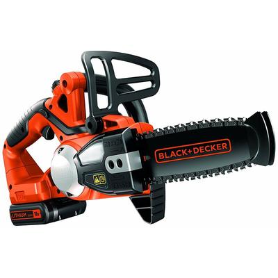 Black+decker GKC1820L20 Akku Kettensäge 18V 2,0Ah Schwertlänge 20 cm mit Akku