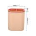 Plastic Pen Holder, 2Pcs Makeup Brush Storage Box Desktop Organizer