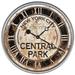 HomeRoots 15" Vintage NYC Central Park Wall Clock - 15