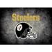 Pittsburgh Steelers Imperial 7'8'' x 10'9'' Distressed Rug