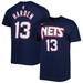 Men's Nike James Harden Navy Brooklyn Nets 2021/22 City Edition Name & Number T-Shirt