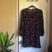 American Eagle Outfitters Dresses | Floral American Eagle Dress | Color: Black/Purple | Size: S