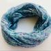 American Eagle Outfitters Accessories | Ae Printed Paisley Pastel Infinity Scarf | Color: Blue/Purple | Size: Os