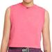 Nike Tops | Nike Women's Sportswear Pink Cropped Tank Top Size Large | Color: Pink | Size: L
