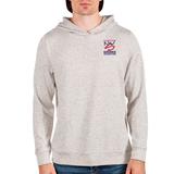Men's Antigua Oatmeal Northwest-Shoals Community College Absolute Pullover Hoodie