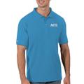 Men's Antigua Light Blue Mid Michigan College Legacy Pique Polo