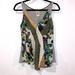 Anthropologie Tops | Anthropologie Tiny Brand Patchwork Tank Top Medium | Color: Gold/Gray | Size: M