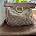 Gucci Bags | Authentic Gucci Shoulder/Crossbody Cotton Canvas Gg Bag | Color: Pink/Tan | Size: Os