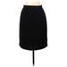 ABS Collection Casual Skirt: Black Solid Bottoms - Women's Size 10