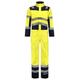 Tricorp 753002 Safety Multinorm Bicolor Overall, 74% Baumwolle/25% Polyester/1% Sonstige Fasern, 320g/m², Fluorgelb-Tinte, Größe 56