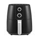 CLIPOP Air Fryer Home Use Energy Saving Airfryer with Rapid Air Circulation, inc Air Fry, Bake and Roast, Air Fryers Oven, Oil Free Hot Cooker, Nonstick Basket, 3.8L, Black 1450W