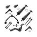1997-2001 Mercury Mountaineer Front Shock Control Arm Ball Joint Kit - TRQ