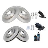 2010-2011 Lincoln MKT Front and Rear Brake Pad and Rotor Kit - TRQ