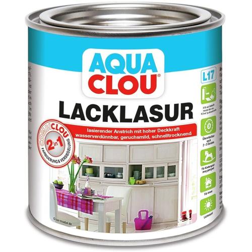 CLOU Aqua Clou Lack Lasur L17 Farblos 375ml