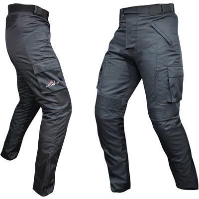 Motorradhose PROANTI Hosen Gr. L, N-Gr, schwarz wasserdicht