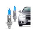 Trade Shop Traesio - Trade Shop - Kit Coppia Luci Fari Per Auto H1 8500k 12v 55w Xenon Halogen Bulb