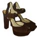 Michael Kors Shoes | Michael Kors Suede Platform Heels | Color: Brown | Size: 6.5