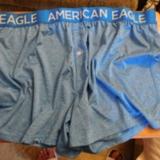 American Eagle Outfitters Underwear & Socks | American Eagle 2xl Blue Boxer | Color: Blue/White | Size: Xxl