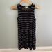 Madewell Dresses | Madewell Black And White Stripe Tank Swing Dress | Color: Black/White | Size: S