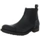 Hilfiger Denim Darryl 3B EM56814616, Herren Chelsea Boots, Schwarz (Washed Black 007), EU 41