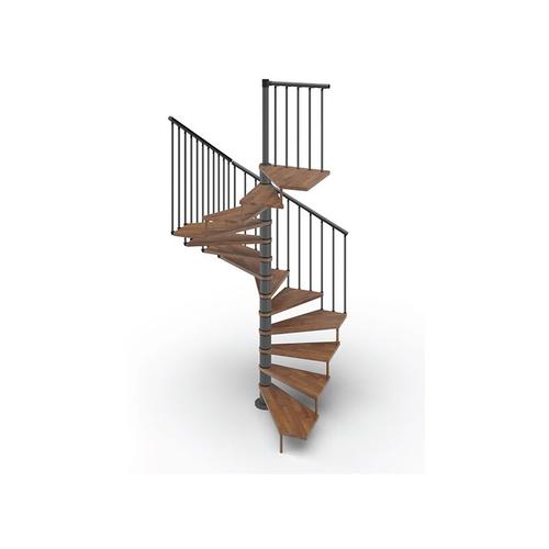 Matisère – Spindeltreppe mit 13 stufenanzahl – Zu erreichend Höhe 2.67m à 3.12m – Durchmesser 120cm