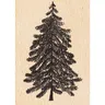 Holzstempel Baum, 4 x 6,5 cm