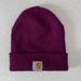Carhartt Accessories | Carhartt Beanie Cap Youth One Size Purple | Color: Purple | Size: Youth Unisex One Size