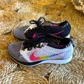 Nike Shoes | Nike Be True Flyknit Racers | Color: White | Size: 4.5