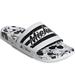 Adidas Shoes | Adidas Adilette Comfort Mickey Slide Sandal | Color: Black/White | Size: 11