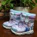 Disney Shoes | Disney Frozen Light Up Snow Boots | Color: Blue/Purple | Size: 7bb