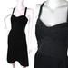 Anthropologie Dresses | Anthropologie Maple New Sz 8 Black Corduroy Dress | Color: Black | Size: 8