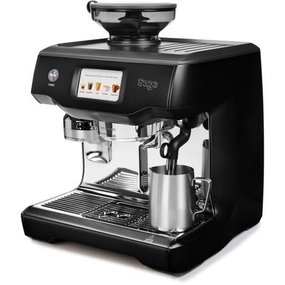 SAGE Espressomaschine "the Oracle Touch SES990BST", schwarz (schwarz stainless steel), B:37,3cm H:45,5cm T:39,2cm, Kaffe