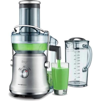 SAGE Entsafter "the Nutri Juicer Cold XL, SJE830BSS2" silberfarben