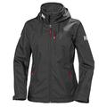 Helly Hansen Damen W CREW HOODED JACKET, Schwarz, XS EU