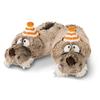 Plüsch Hausschuhe NICI "Walross Walbo Wabbel", Damen, Gr. 38/41, beige (beige, orange), Textil, sportlich, Schuhe