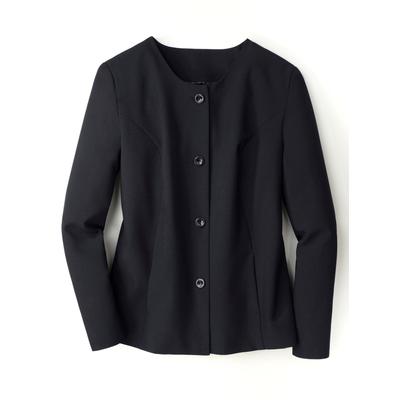 Kurzblazer "Blazer", Damen, Gr. 44, schwarz, 100% Polyester, Langarm, Blazer Image